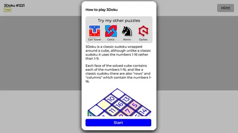 3Doku official game page captured in a desktop browser