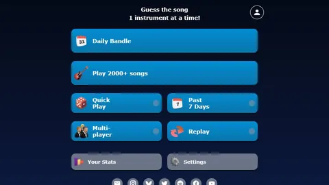 Bandle official game page captured in a desktop browser