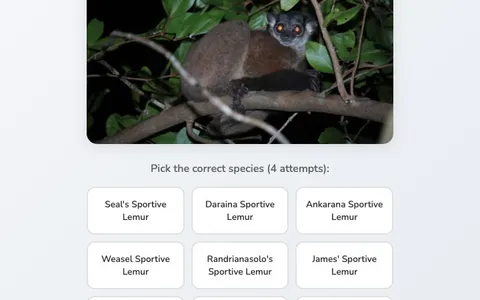 'Beat Darwin' game in progress