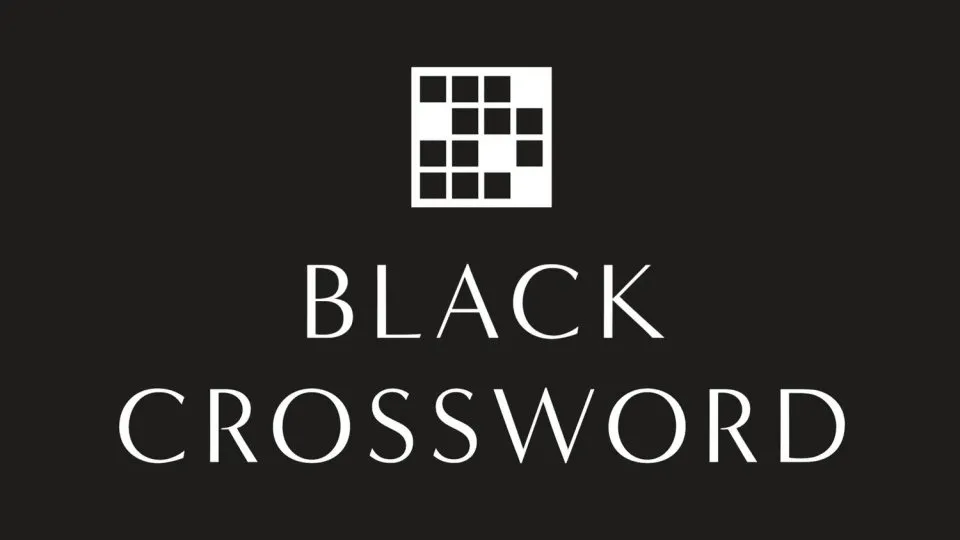Black Crossword official game page captured in a desktop browser