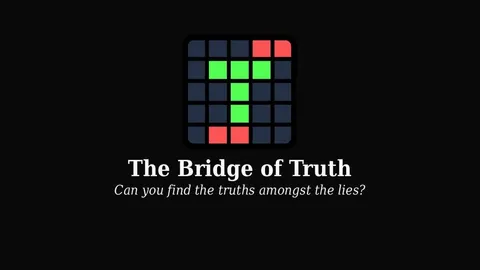 Bridge of Truth official game page captured in a desktop browser