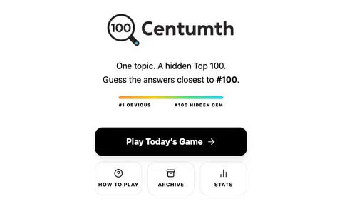'Centumth' game in progress