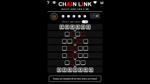 'CHN LNK' game in progress