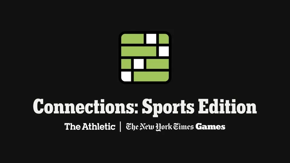 Connections Sports official game page captured in a desktop browser