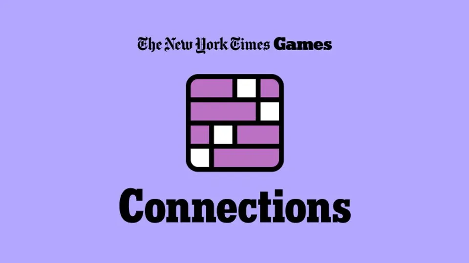 Connections official game page captured in a desktop browser