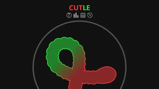 Cutle official game page captured in a desktop browser