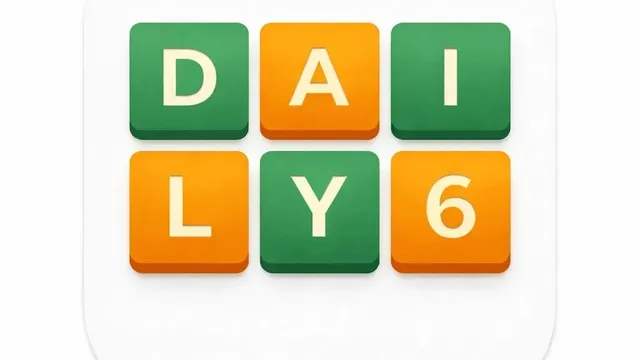 Daily 6 official game page captured in a desktop browser