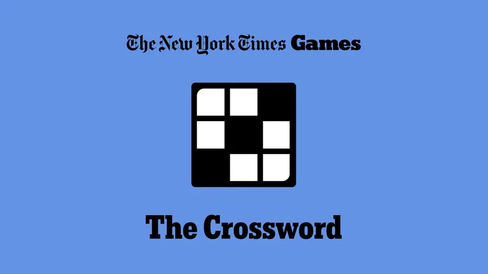 Daily Crossword official game page captured in a desktop browser