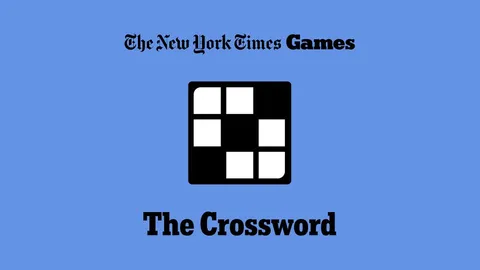 Daily Crossword official game page captured in a desktop browser
