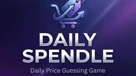Daily Spendle official game page captured in a desktop browser