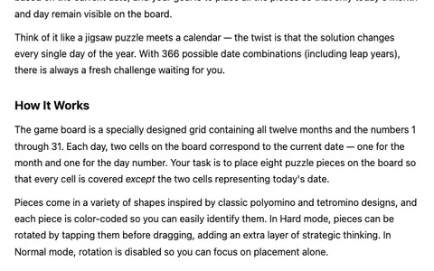 'Date Blocker' game in progress