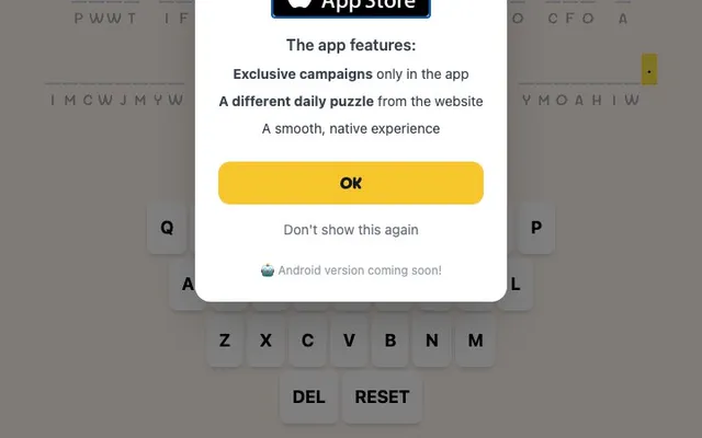 'Decodex' game in progress