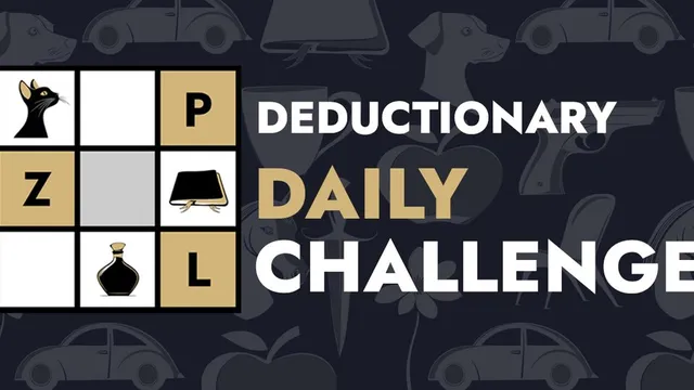 Deductionary official game page captured in a desktop browser