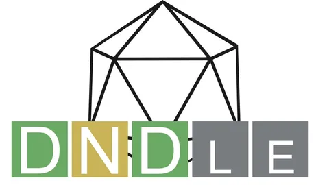 DNDle official game page captured in a desktop browser