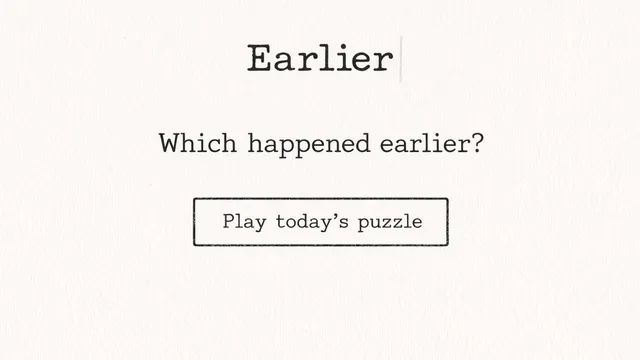 Earlier official game page captured in a desktop browser