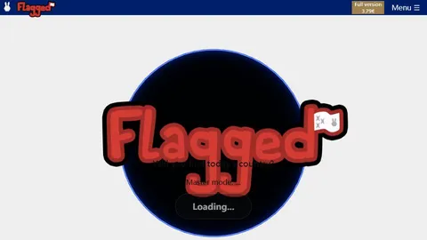 Flagged official game page captured in a desktop browser