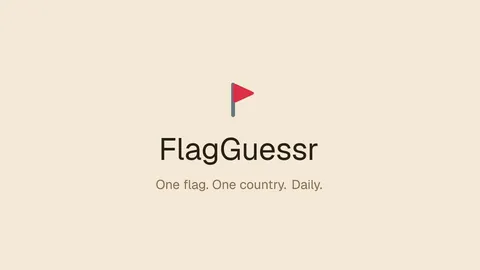 flagguessr.app official game page captured in a desktop browser