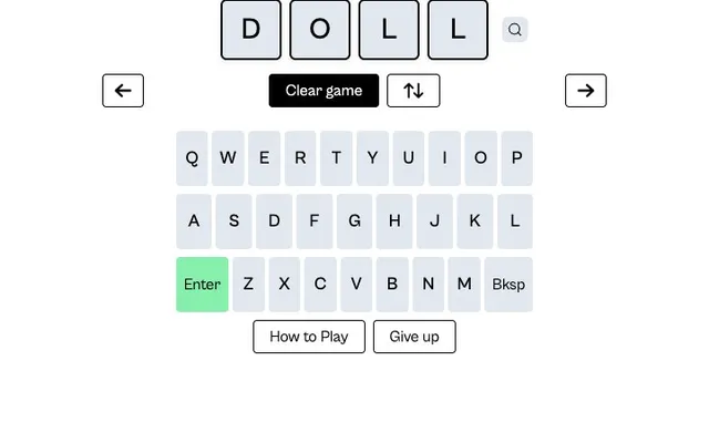 'Flipple' game in progress