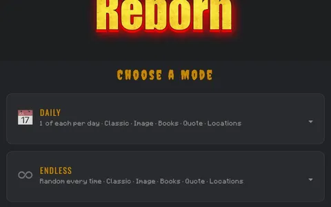 'Fnafdle' game in progress