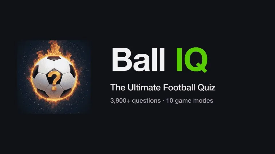 Footle by Ball IQ - Daily Football Surname Guessing Game official game page captured in a desktop browser