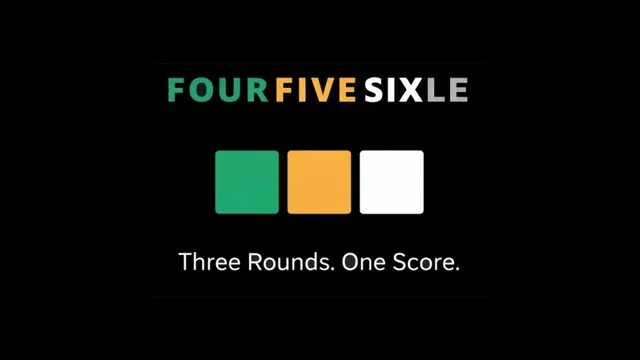 FourFiveSixle official game page captured in a desktop browser