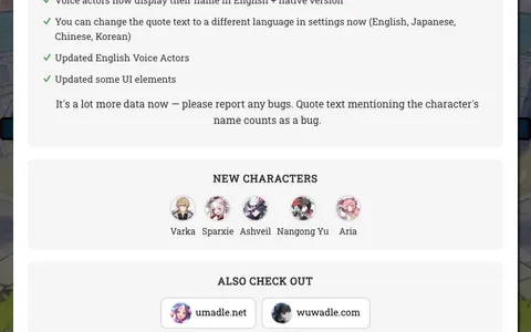 'Genshindle' game in progress