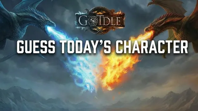 GoTdle official game page captured in a desktop browser