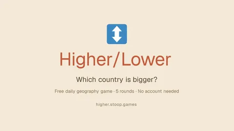 higher.stoop.games official game page captured in a desktop browser