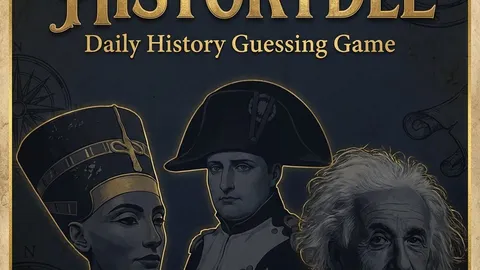 Historydle official game page captured in a desktop browser