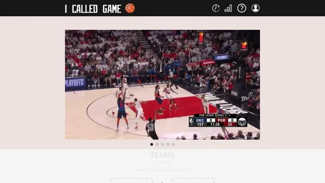 I Called Game official game page captured in a desktop browser