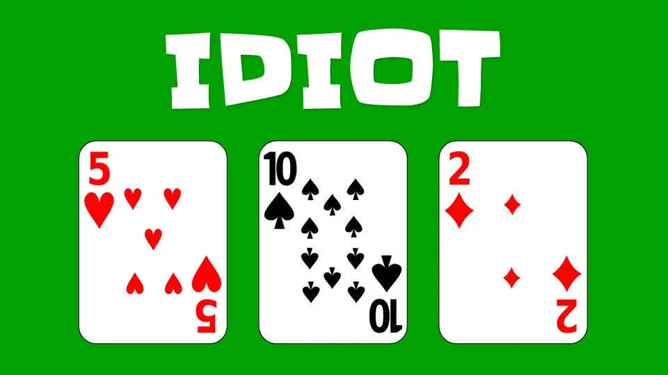 Idiot official game page captured in a desktop browser