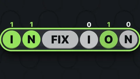 Infixion official game page captured in a desktop browser