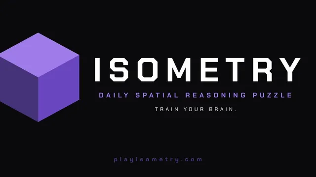 Isometry official game page captured in a desktop browser