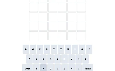 'Jewdle' game in progress