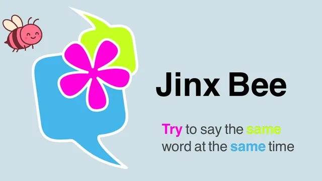 Jinx Bee official game page captured in a desktop browser