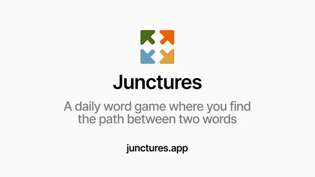 Junctures official game page captured in a desktop browser