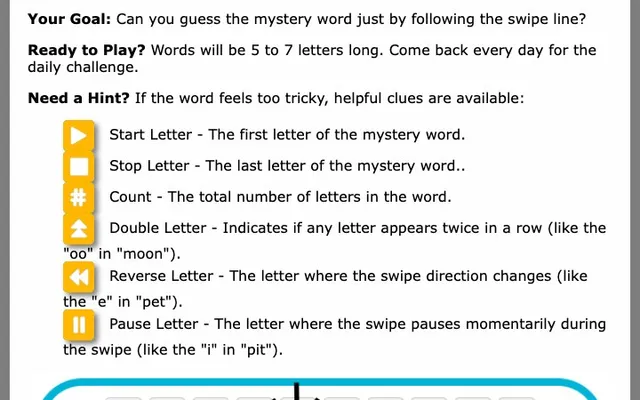 'Keyboard Lines' game in progress