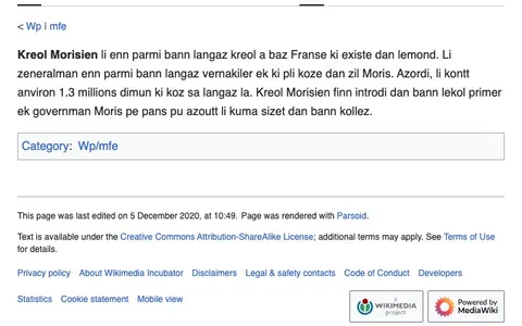 'kreol morisien' game in progress
