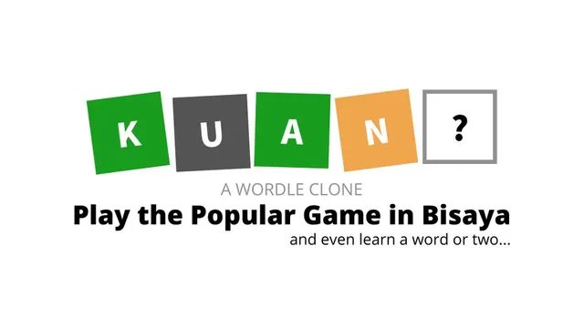 Kuan official game page captured in a desktop browser