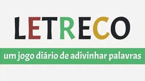 Letreco official game page captured in a desktop browser