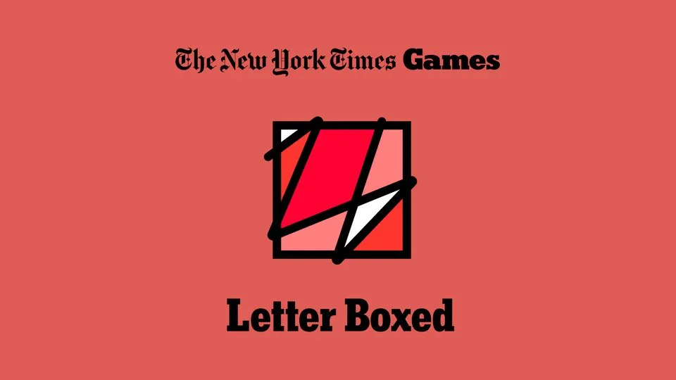 Letter Boxed official game page captured in a desktop browser