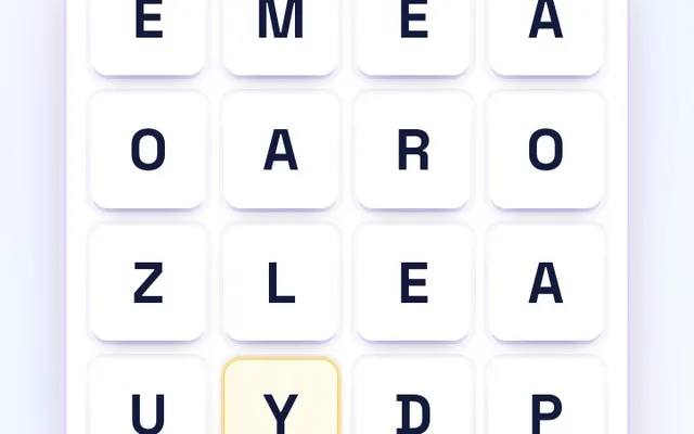 'Letter Spin' game in progress