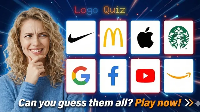 Logo Quiz official game page captured in a desktop browser