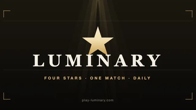 Luminary official game page captured in a desktop browser