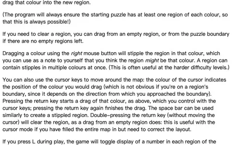 'Map' game in progress
