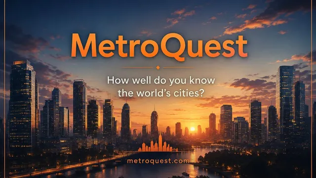 MetrosQuest official game page captured in a desktop browser