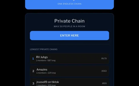 'MLB Name Chain' game in progress