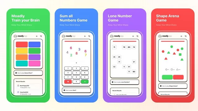 Moadly official game page captured in a desktop browser