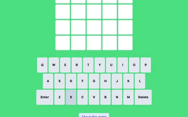 'Moistle' game in progress