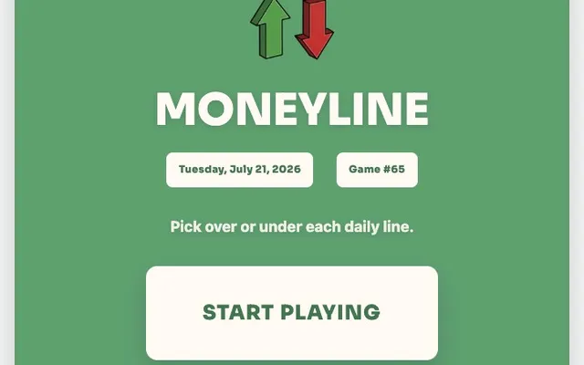 'Moneyline' game in progress